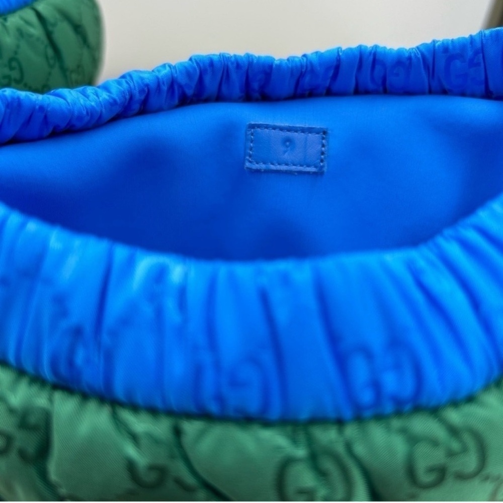 Gucci puffer red blue and green boots. Men size 9. Brand new! 100% AUTHENTIC!